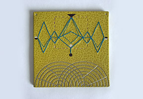 Front cover of Music binding on a white table.