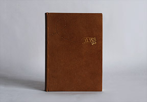Front cover of West With the Night binding.