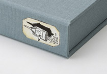 Front cover of box for L. Frank Baum and Oz binding.
