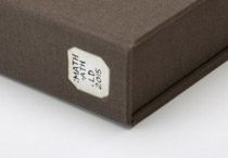 Front cover of box for Math at the Ath binding.