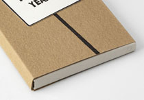 Front cover of box for 100 Years binding.