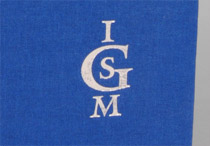 Front cover of Presentation Portfolio binding.