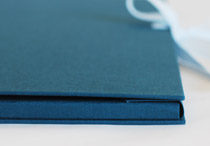 Edge of Portfolio binding.