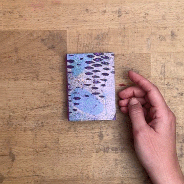 Video showing off the elements of the double panel binding.